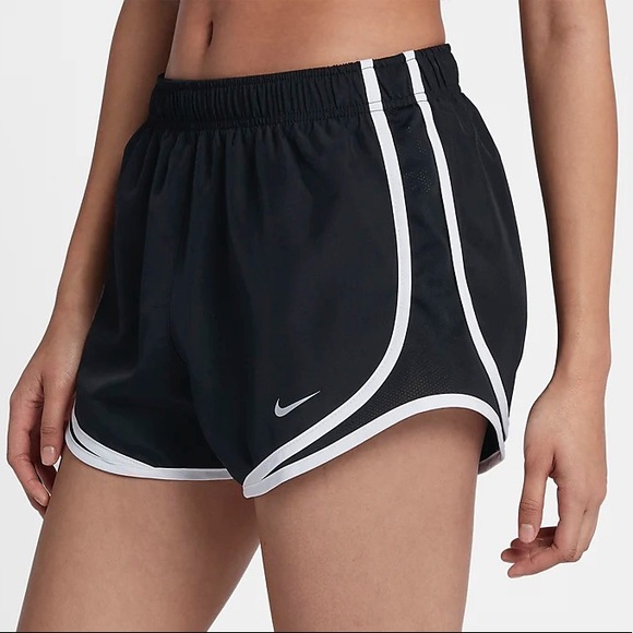 black nike tempo running shorts - Picture 4 of 5